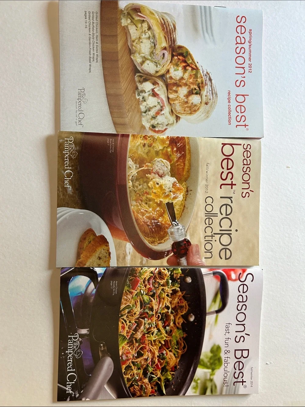 Pampered Chef Cookbooks